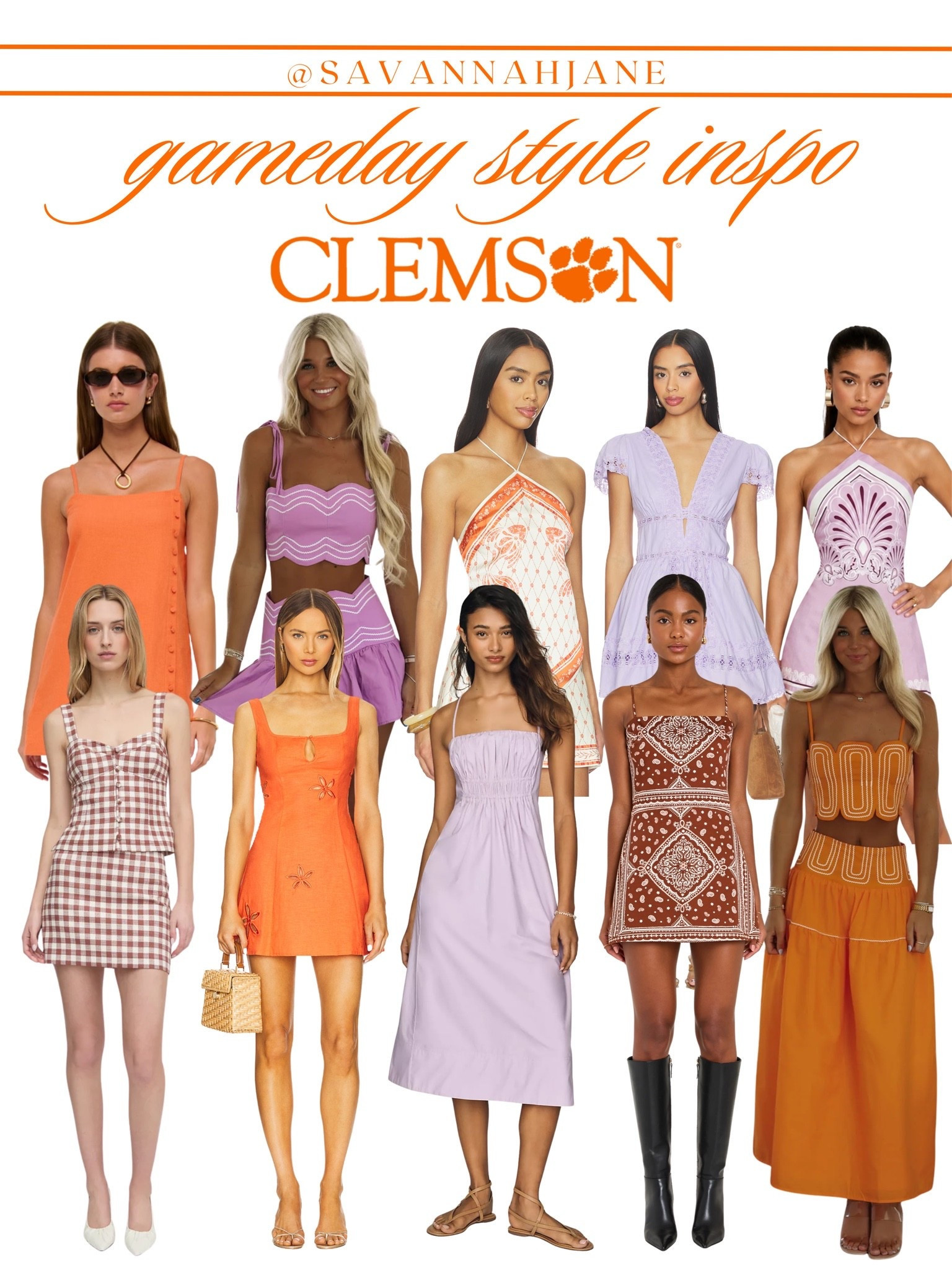 Clemson game day looks 🐅 Clemson gameday outfit | football game ootd | football game outfit | Clemson outfit inspo | Clemson football game outfit | chic ootd | orange gameday outfit | purple gameday outfit | southern gameday outfit

#LTKU #LTKootd #LTKPetite
