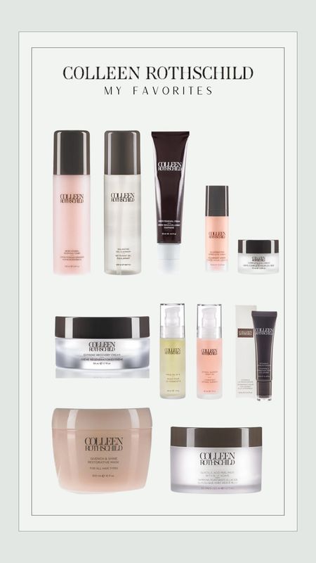 Colleen Rothschild! My favorite skincare products. Use my code HOLLAND20

Skincare | beauty 

#LTKbeauty #LTKsalealert #LTKfindsunder100