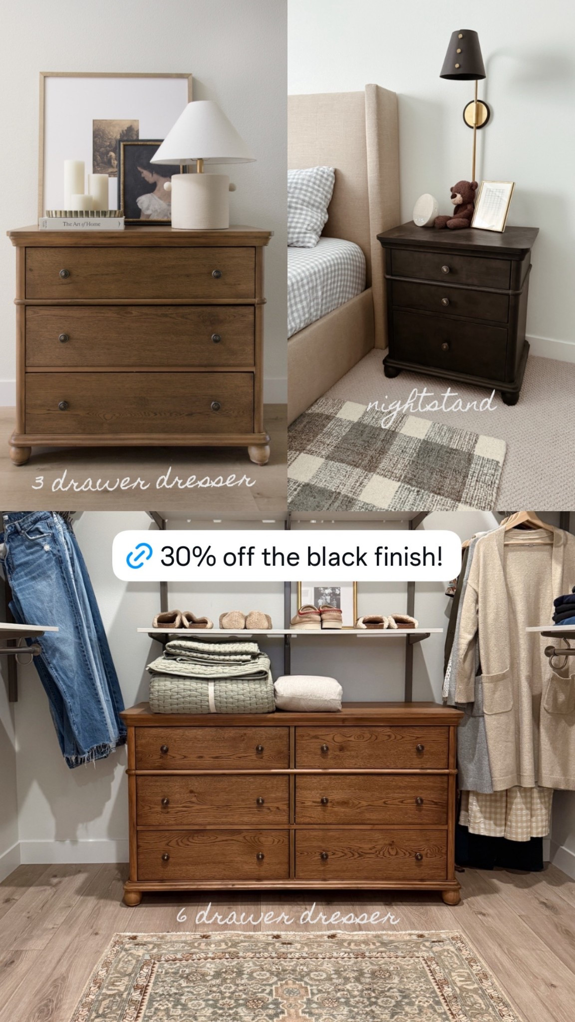 Targets one day deal is 30% off hearth and hand, including our dressers and nightstands in the black finish! Lowest price I’ve ever seen these!

#LTKSaleAlert #LTKCyberWeek #LTKHome