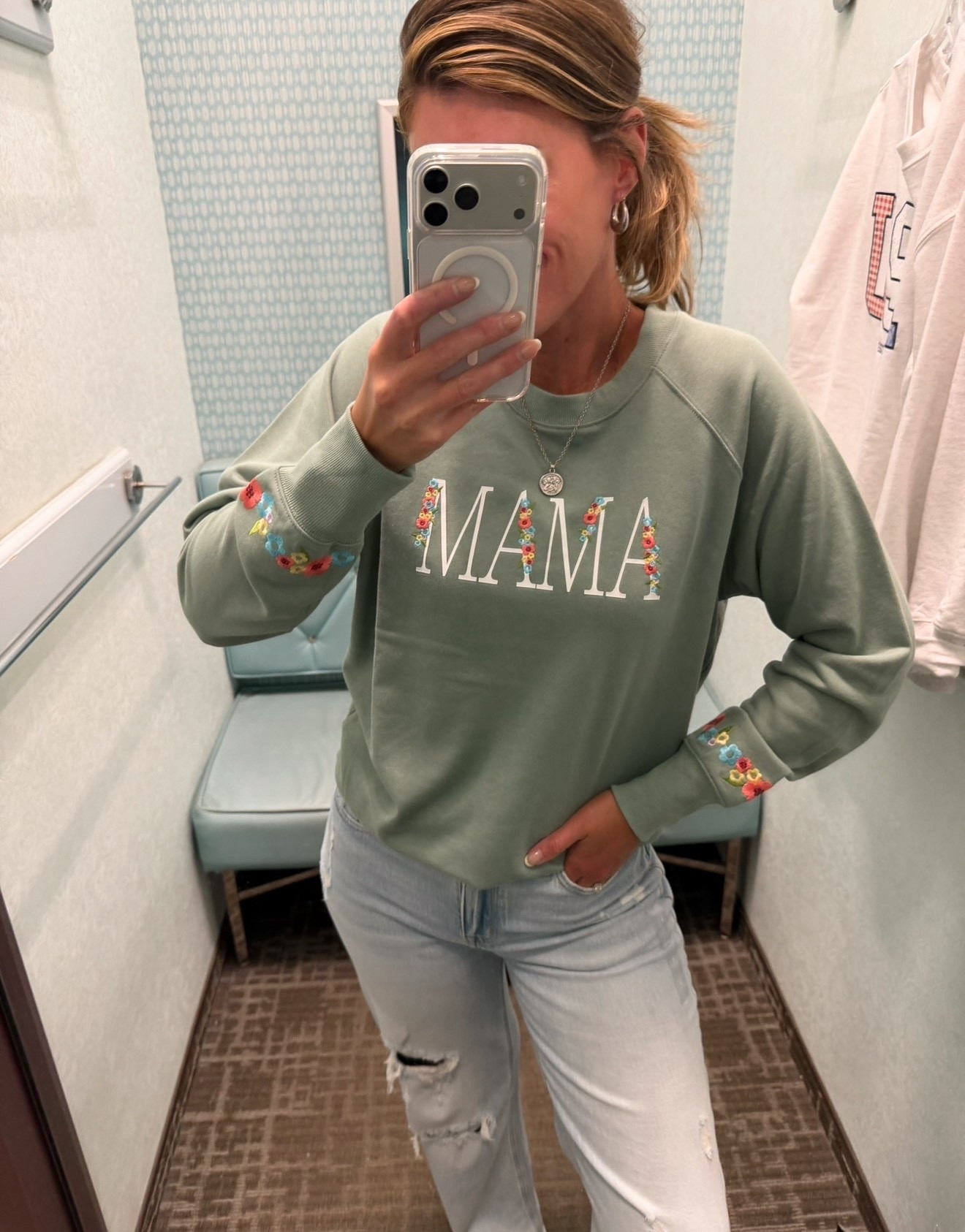 This sweatshirt caught me eye too. Cute gift idea for a “mama” in your life  

#LTKSeasonal #LTKOver40 #LTKmomlife