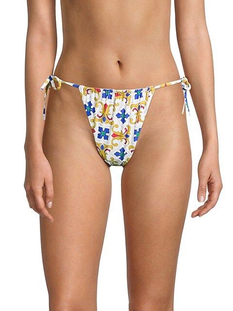 Ruched String Bikini Bottom | Saks Fifth Avenue OFF 5TH