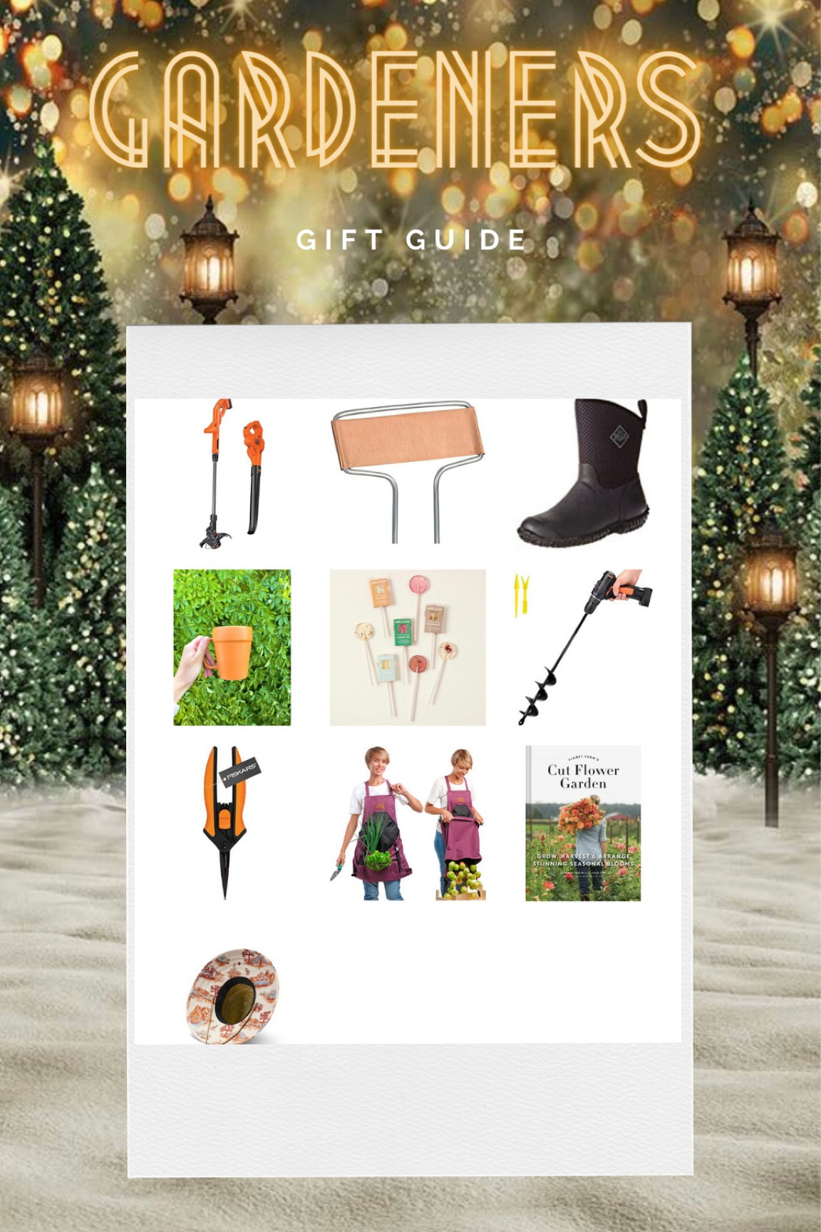 A gift guide for anyone who loves gardening. Gifts for any level or type of gardener! 

#LTKGiftGuide #LTKunder100 #LTKhome