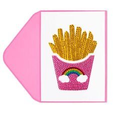 Papyrus Rainbow Fries Birthday Card-designs of Judith Leiber Couture | eBay US