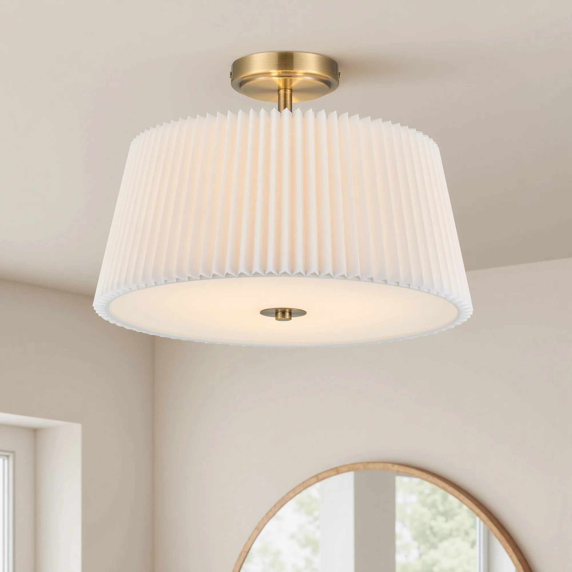 Semi Flush Mount Ceiling Light | Wayfair North America