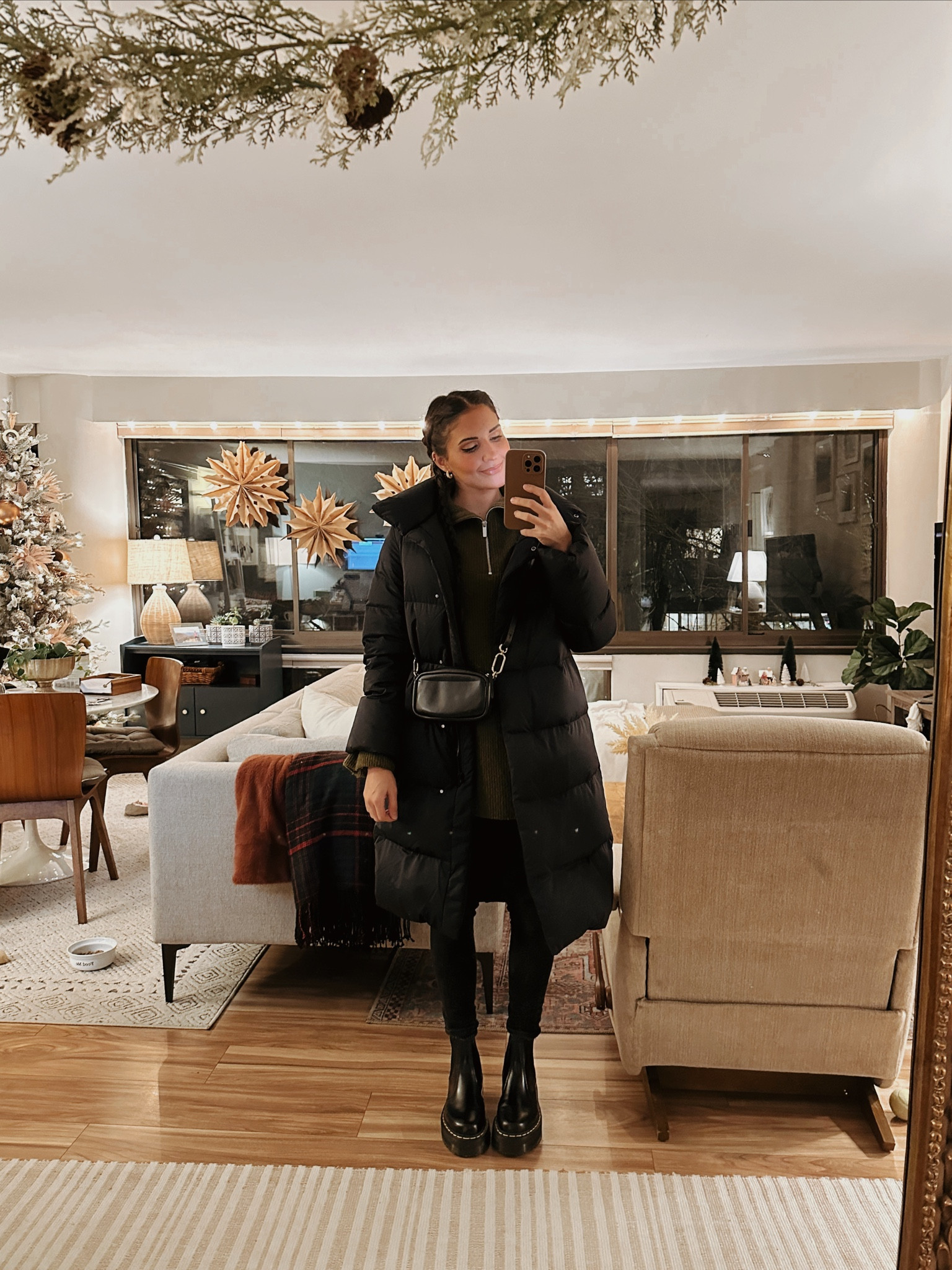 It’s giving #wednesday 😂 #wintercoat #blackpuffer #docmartens #madewell #blackcrossbody #chelseaboots #blackboots #uniqlo 

#LTKsalealert #LTKHoliday #LTKSeasonal