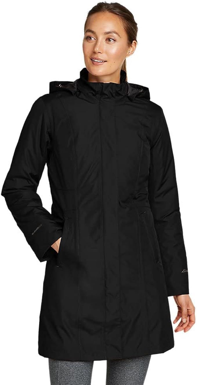 Eddie Bauer Women's Girl On The Go Insulated Trench Coat       Send to Logie | Amazon (US)