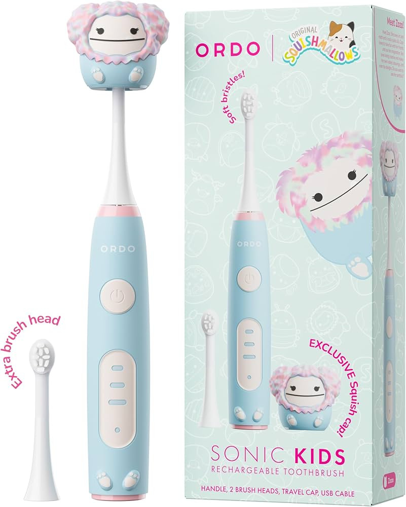 Ordo Sonic Kids Rechargeable Toothbrush Squishmallows (Zozo) | Amazon (UK)