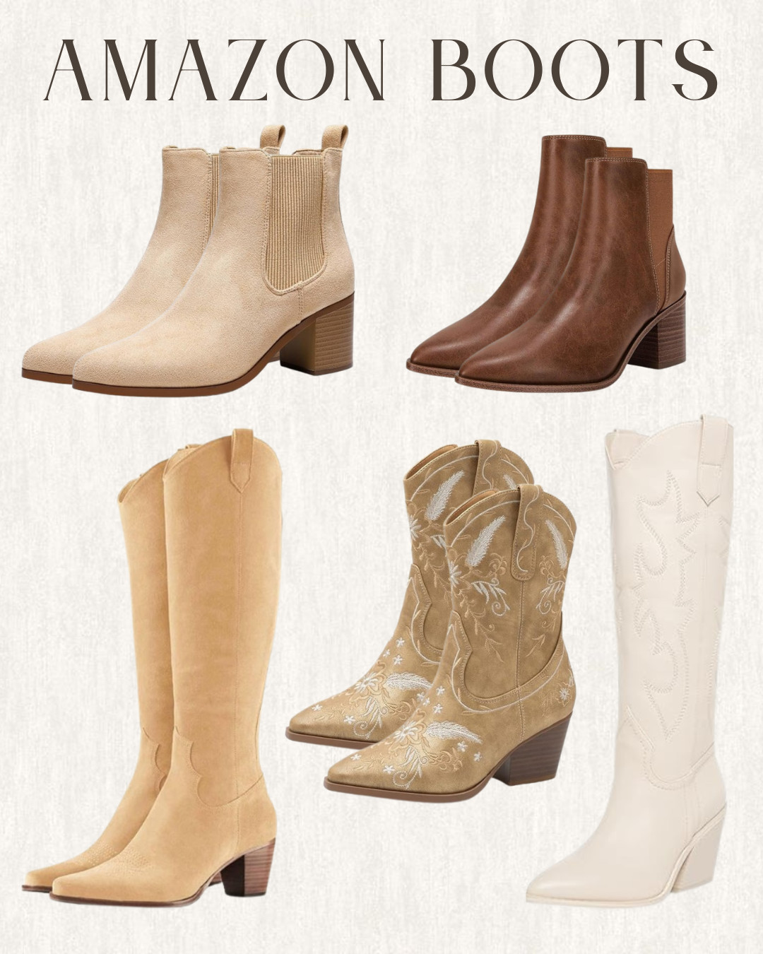 Amazon boot round-up! Fall boots. Country boots. | Amazon (US)