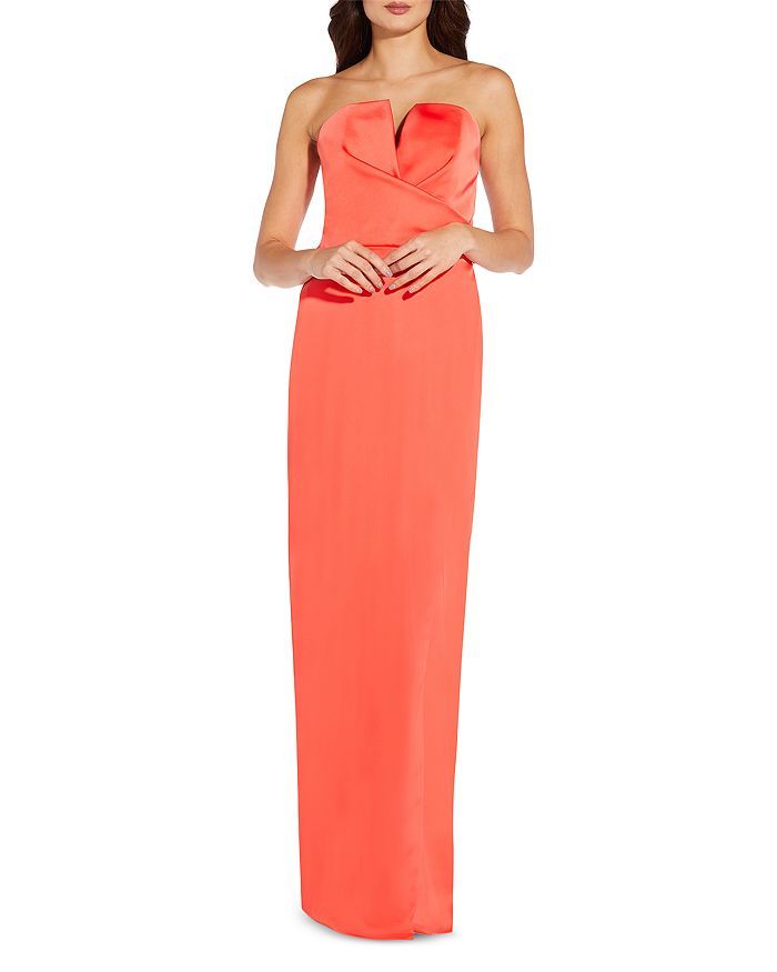 Strapless Sweetheart Column Gown | Bloomingdale's (US)