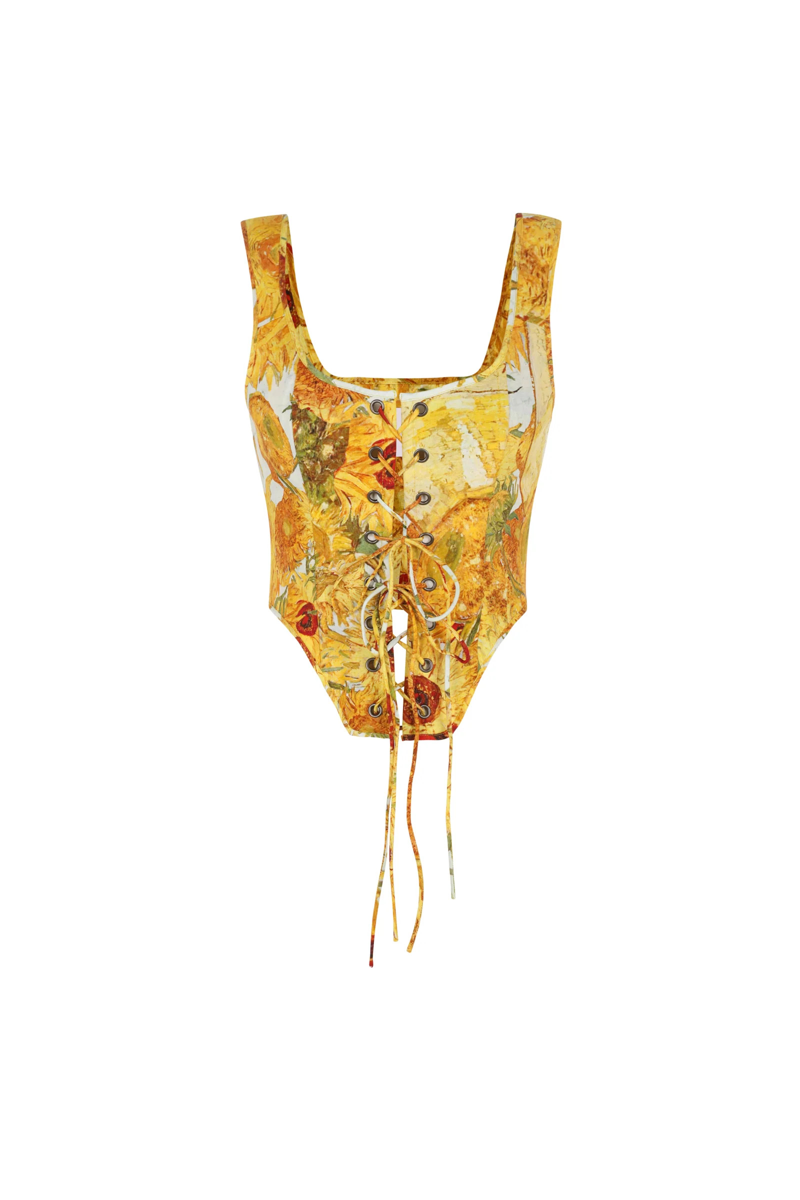 Sunflowers Duchess Corset | Selkie Collection