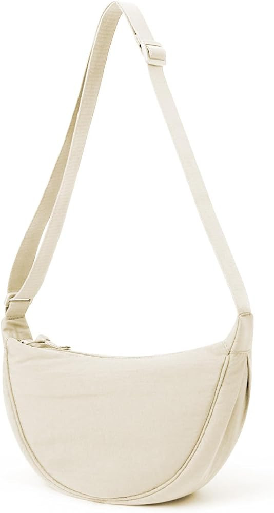 Crossbody Bag Hobo Sling Crescent Bag Women Men Trendy Small Shoulder Bag Purse Dumpling Bag Casu... | Amazon (US)