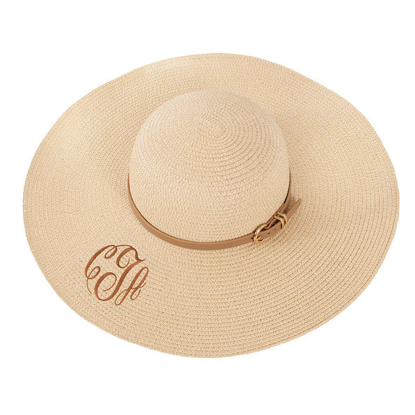 Monogrammed Sun Hat | Marleylilly