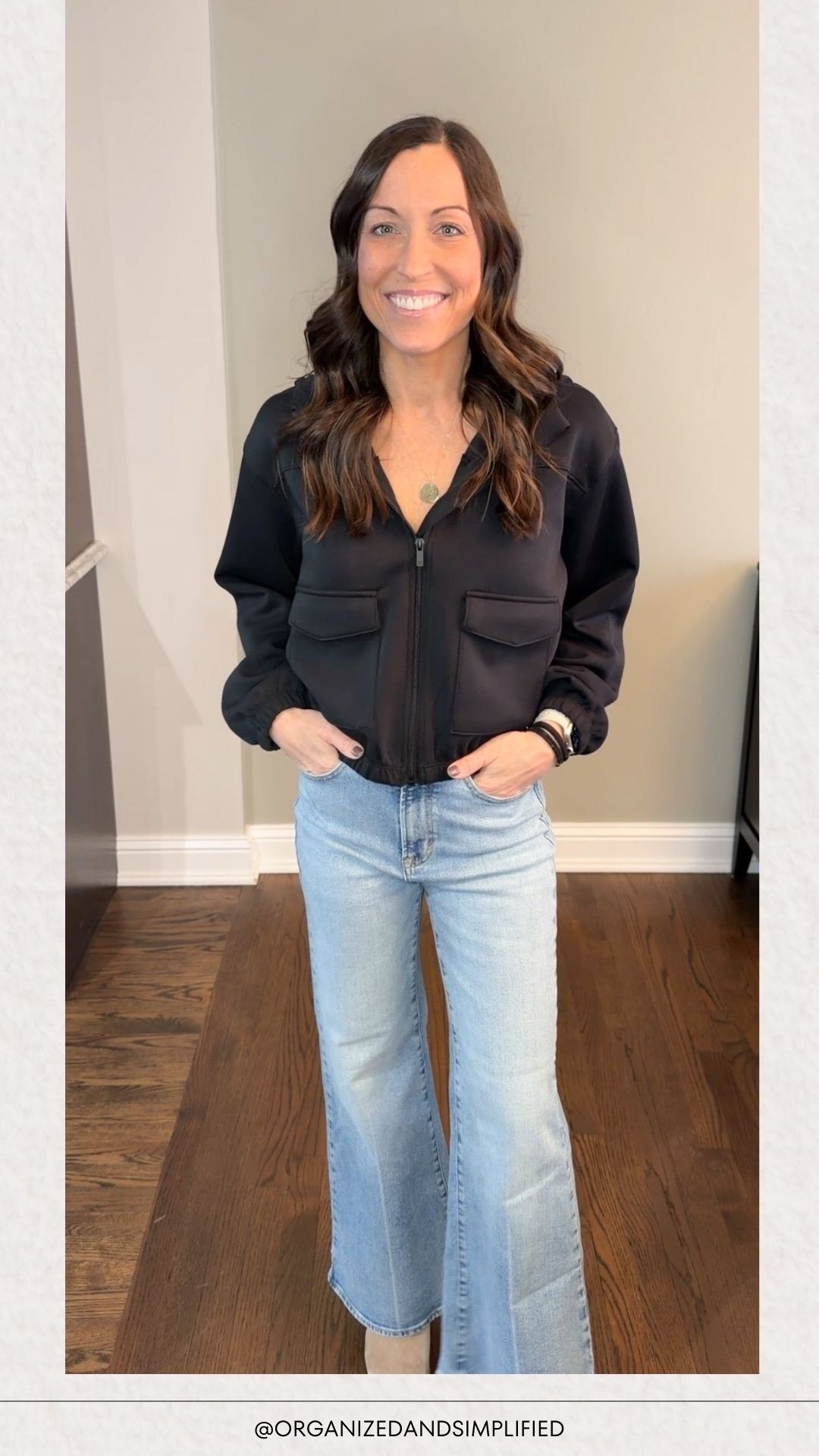 Love this zip up from @Target to throw on over anything this season! 

#LTKootd #LTKTravel #LTKWorkwear