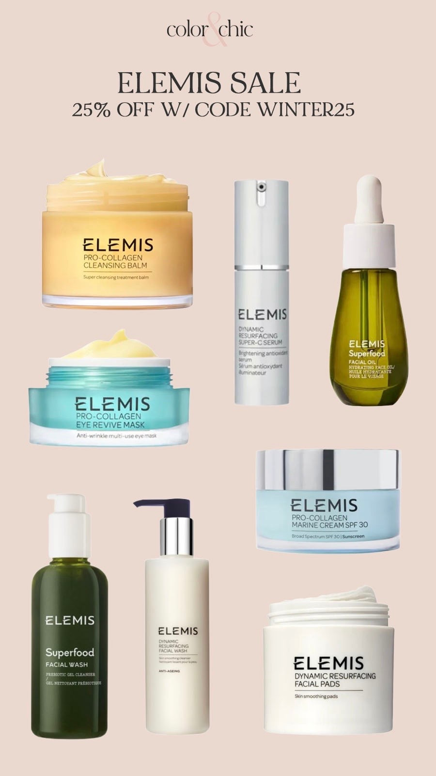Elemis winter sale! 25% off with code WINTER25! Including some of my most favorite products  

#LTKBeauty #LTKSaleAlert