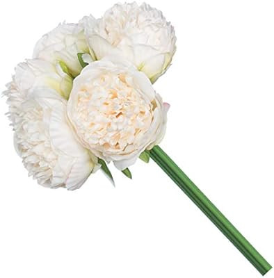 Royal Imports Artificial Peony Flowers, Silk Peonies, Use in Floral Arrangements, Bouquets, Wreat... | Amazon (US)