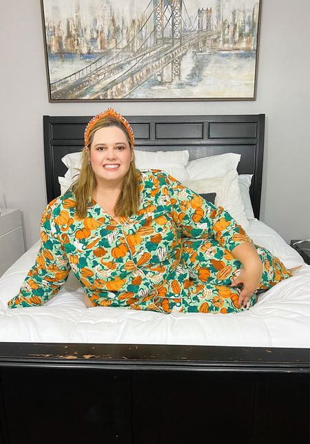 The cutest pumpkin pajamas and they come in size xxs to 6xl 🙌 Use code DRESSEDOFINTENTIONS to save 10% 

#LTKhome #LTKSeasonal #LTKcurves