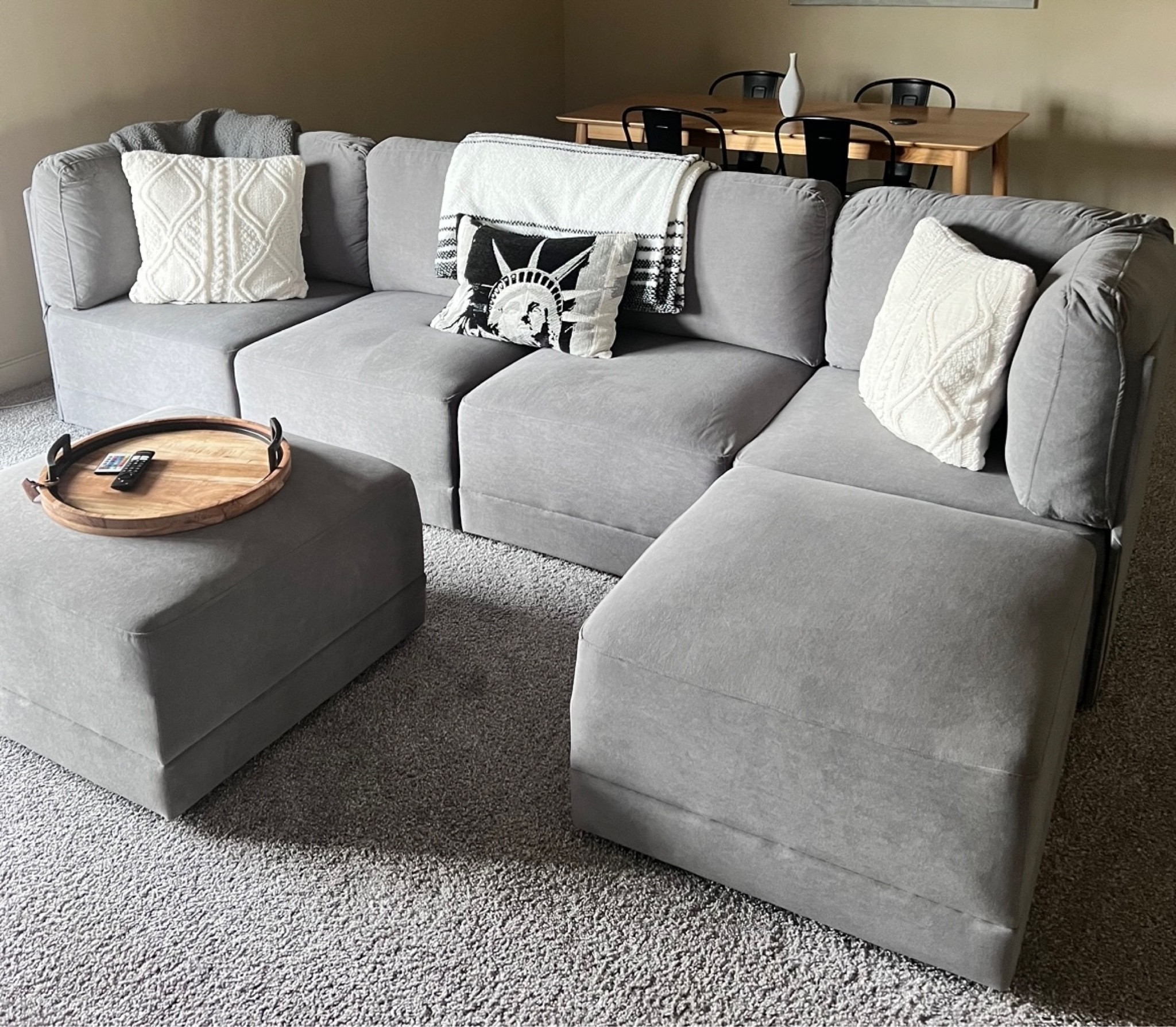 Couch, dining table, & chairs 

#LTKhome