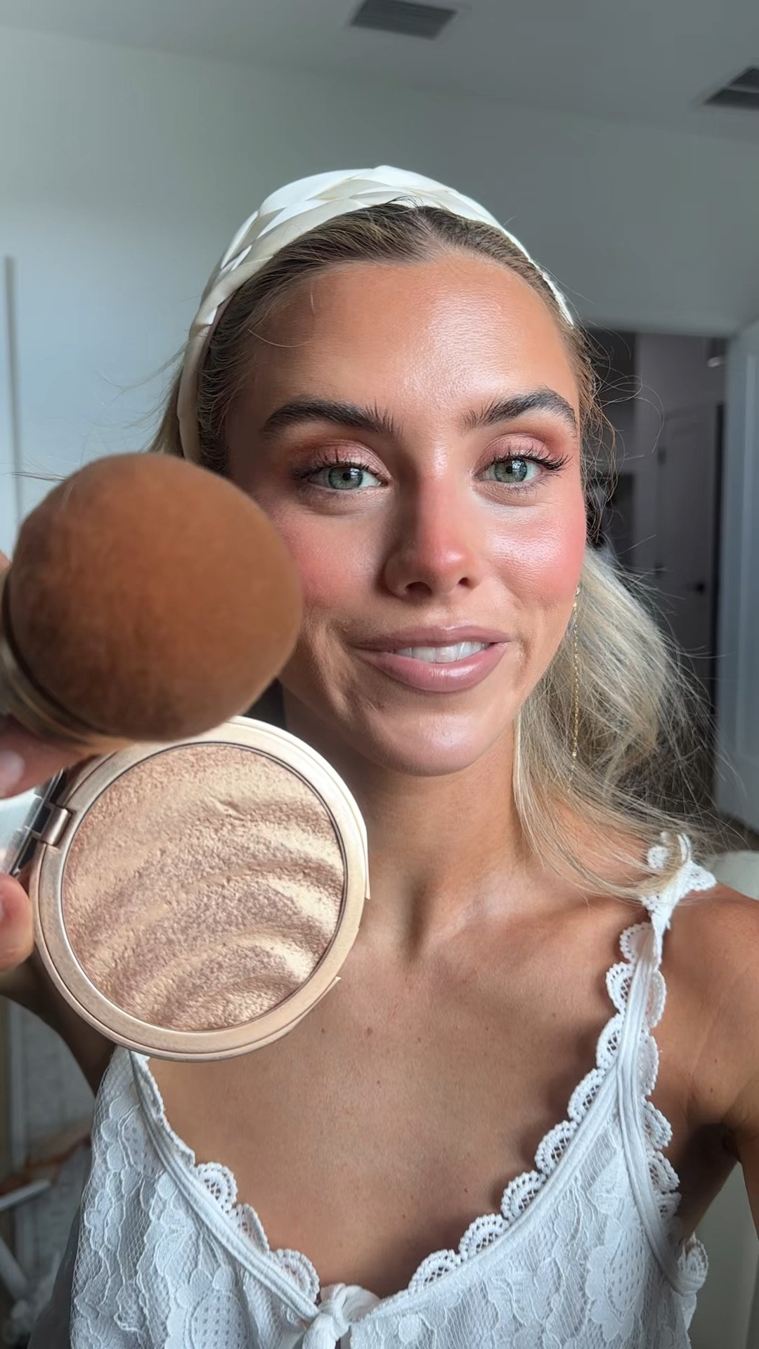 @koparibeauty Glow brighter with this ultra-radiant, mineral SPF 30 illuminator designed for effortless touch-ups and on-the-go protection. This easy-to-use compact delivers a buildable, warm golden sheen while protecting skin across face and body, enhancing your natural glow with a luminous finish.

The talc-free formula glides on smoothly without heaviness or chalkiness, creating a transfer-resistant radiance perfect for highlighting shoulders, collarbones, and décolleté. Designed for touch-ups, added protection, or layering over your favorite sunscreen, it makes reapplication effortless throughout the day. Lightly scented with Kopari’s signature sweet coconut milk, it’s your new glow-anywhere, glow-everywhere SPF. @ulta

#LTKgrwm #LTKselfcare #LTKBeauty