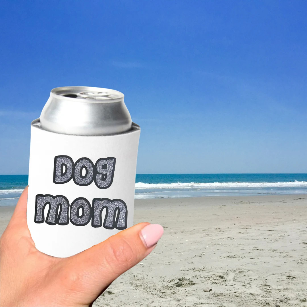 Dog Mom Koozie  Dog Mom  Koozie  Can Cooler  Dogs  Drink - Etsy | Etsy (US)