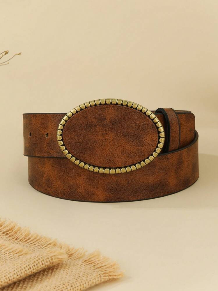 Retro simple cowgirl belt | SHEIN