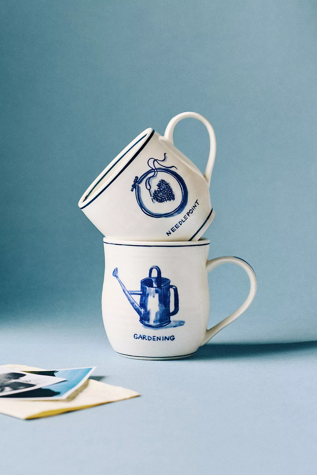 Molly Hatch Hobby Stoneware Mugs | Anthropologie (US)