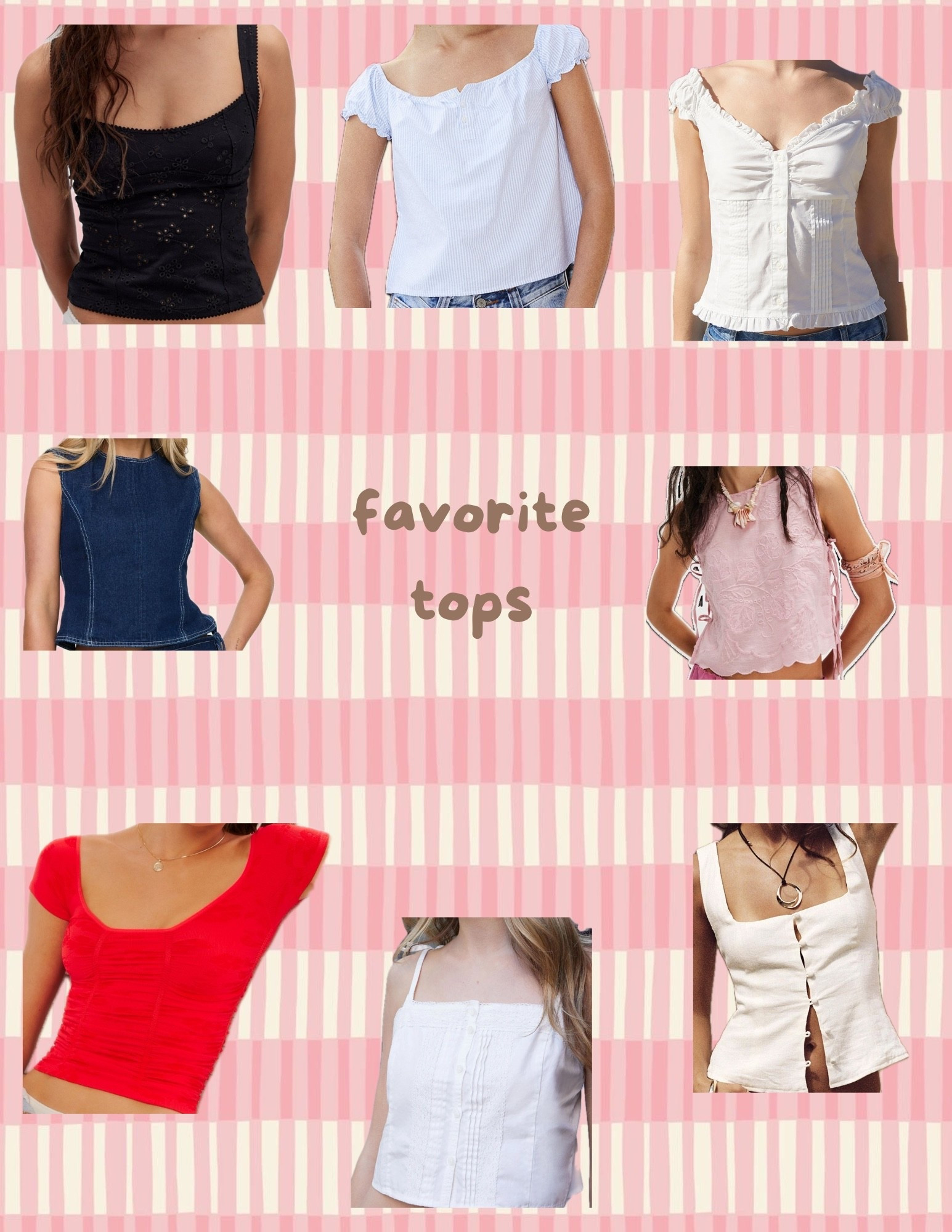 some of my favorite tops! i am an xs or a 0!