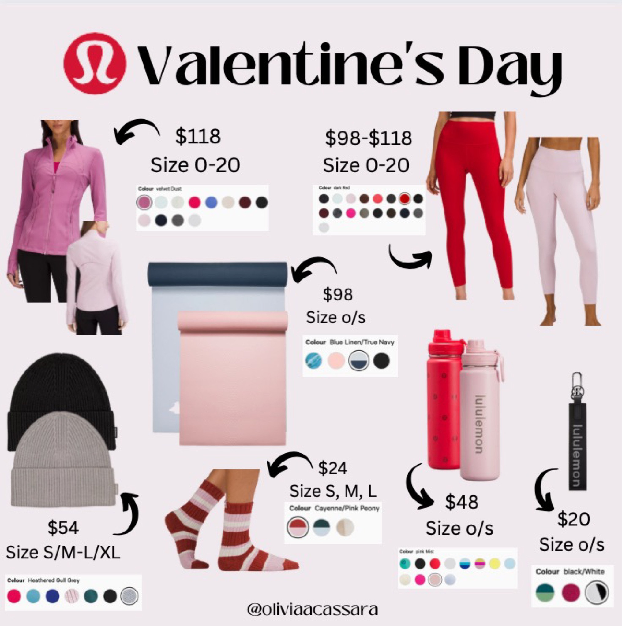 LU LU LEMON Valentine’s Day ideas!🫶🏼
Get your new work out set now to help motivate that new year’s resolution of yours! We all know a new set makes us super stoked to work out in it ;) Valentine’s Day isn’t always about chocolate and goodies!  

#LTKFind #LTKfit #LTKstyletip