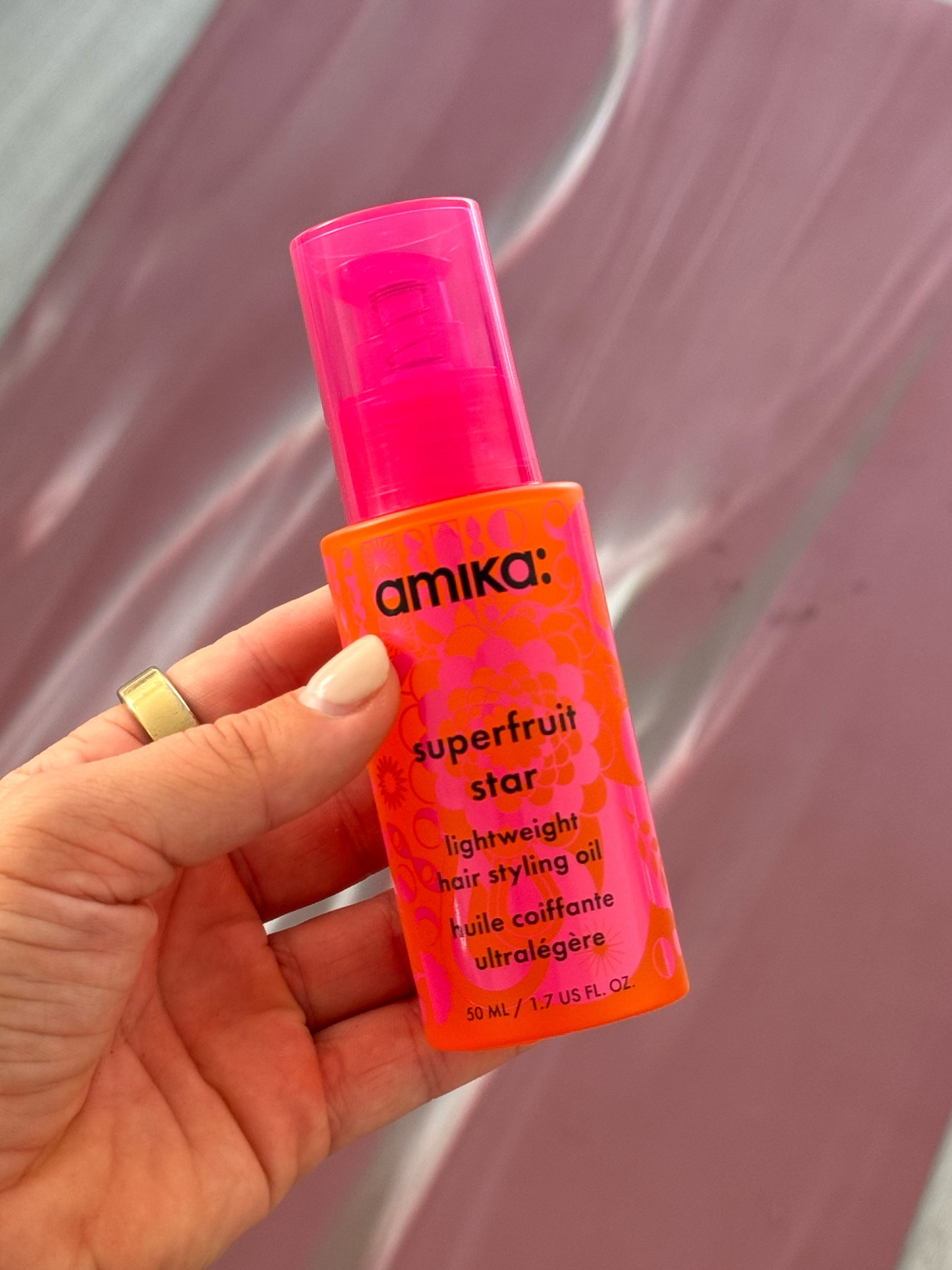 New heat protectant & gloss!! Smells so yummy 