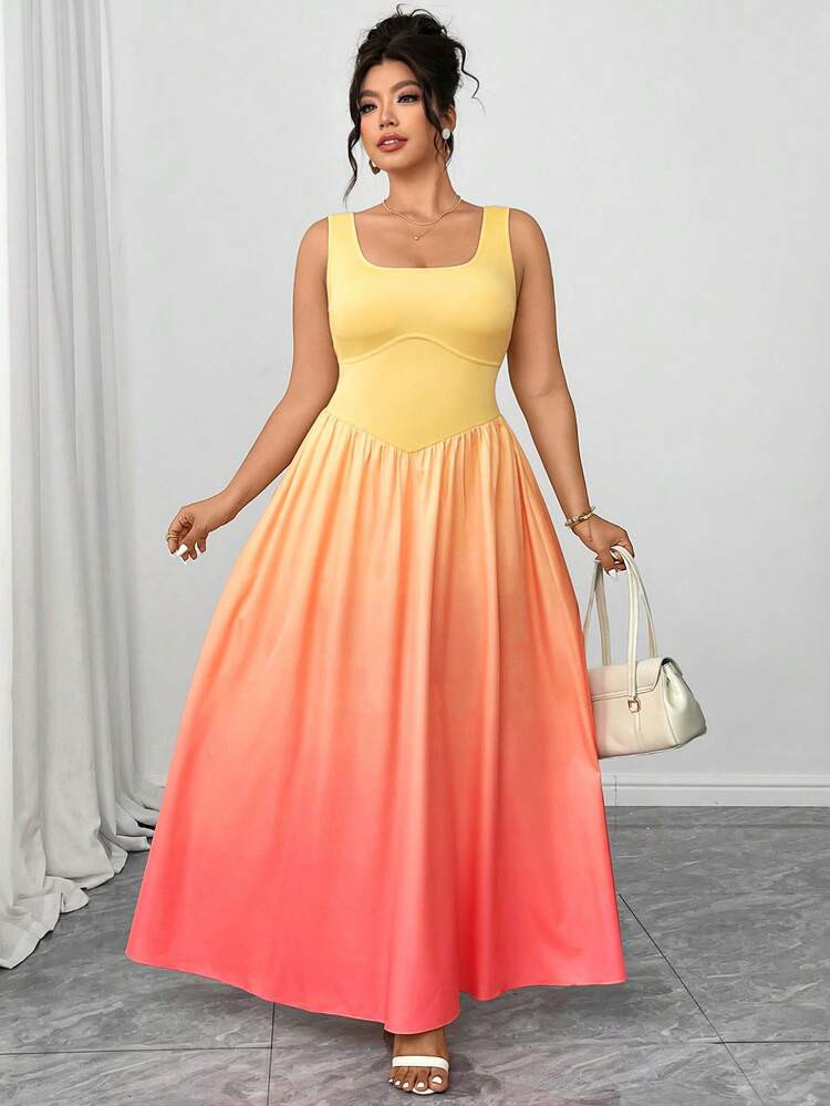 Ombre dress  | SHEIN