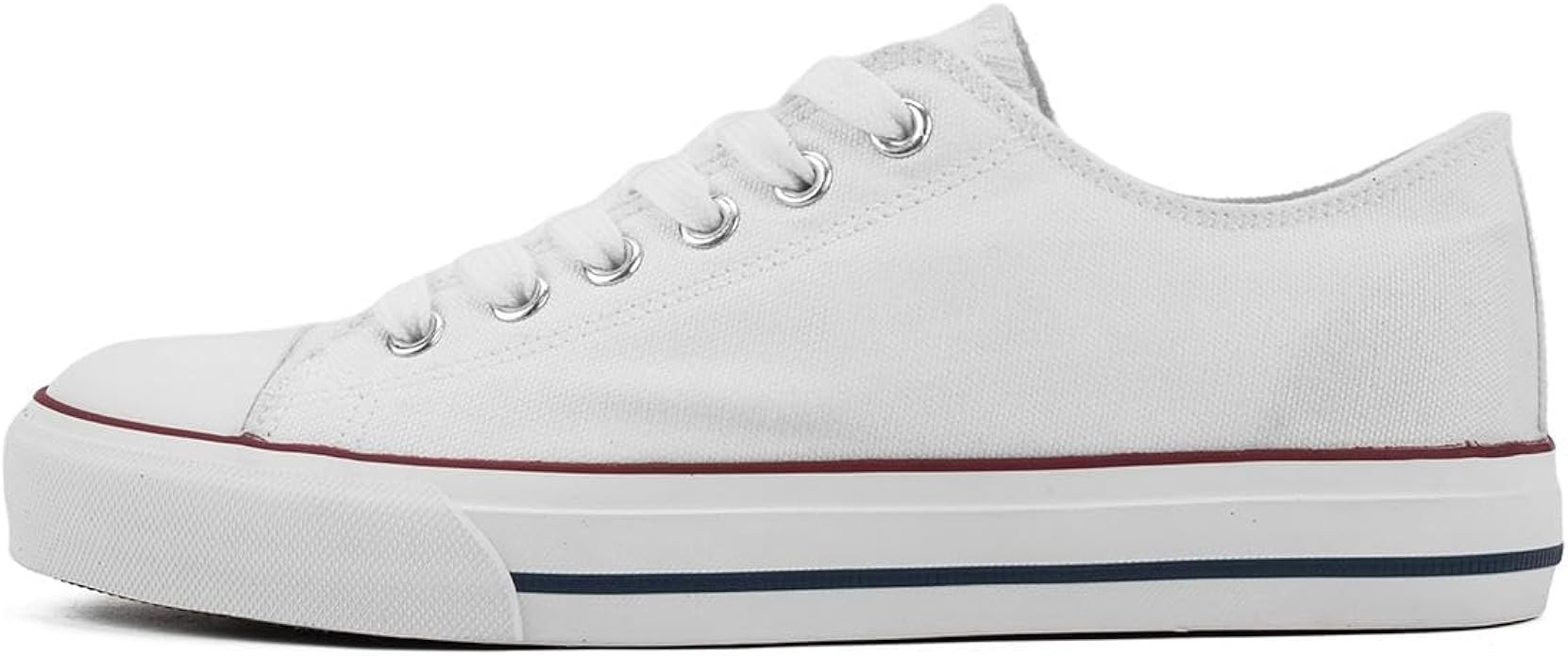 Hurriman Women's Canvas Low Top Sneaker Casual Fashion Lace Up Walking Comfortable Tennis Shoes | Amazon (CA)