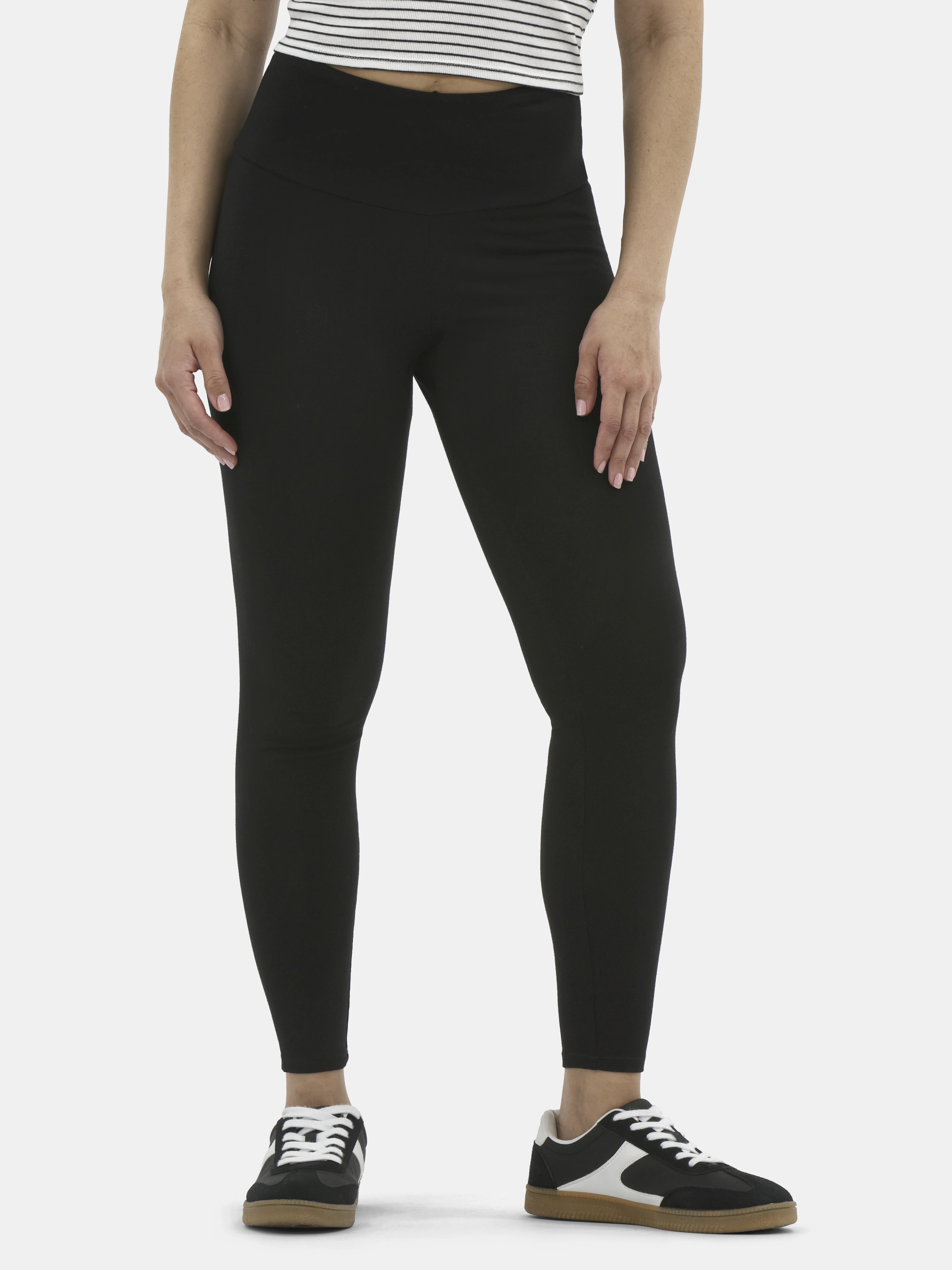 No Boundaries High-Rise Ankle Leggings, 27” Inseam, Women’s | Walmart (US)