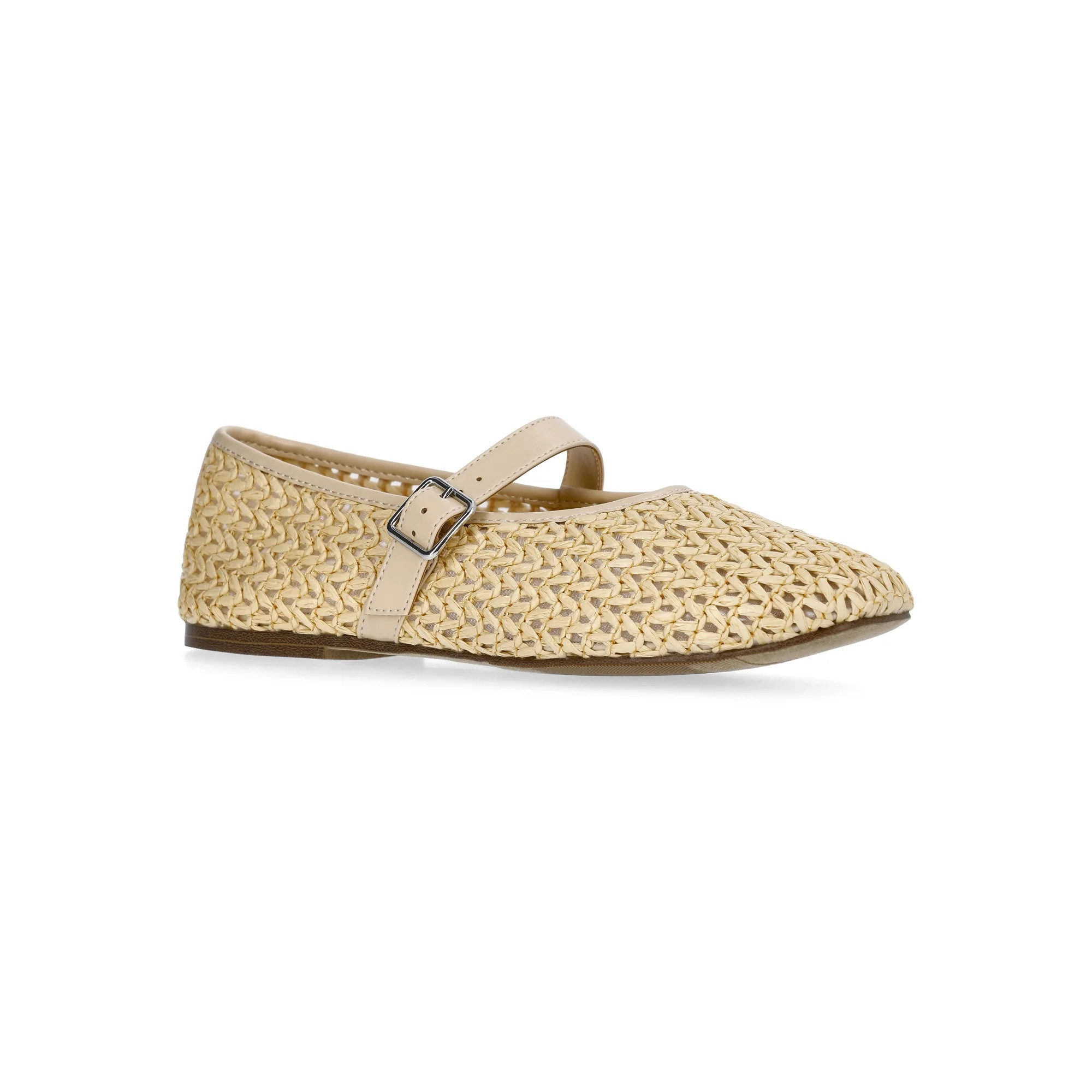 Weekend Academy Girls Woven Ballet Flats | Walmart (US)