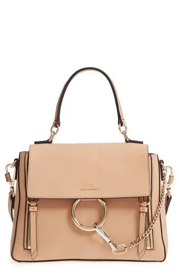 Chloe Small Faye Day Leather Shoulder Bag - Pink | Nordstrom