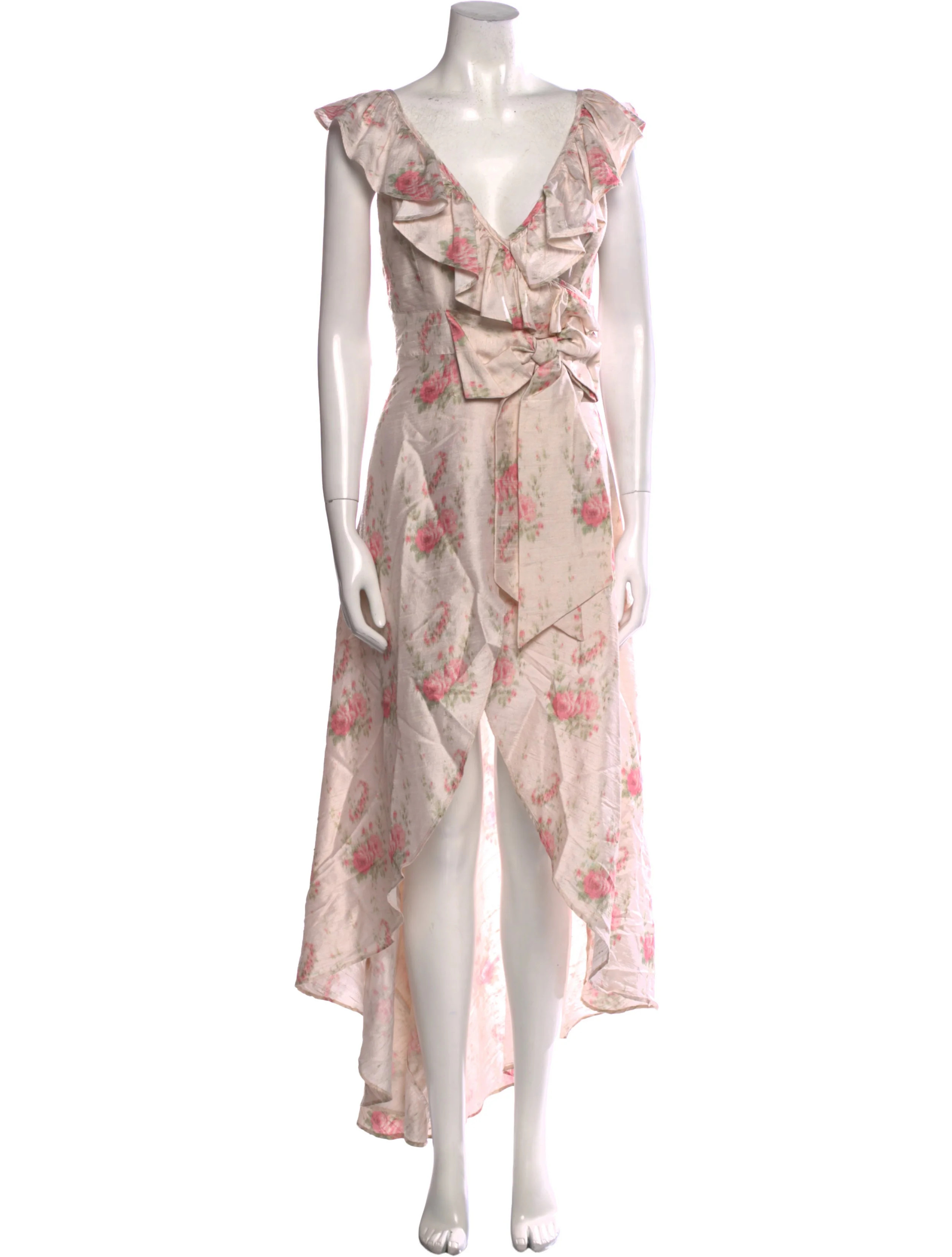 Silk Long Dress w/ Tags | The RealReal