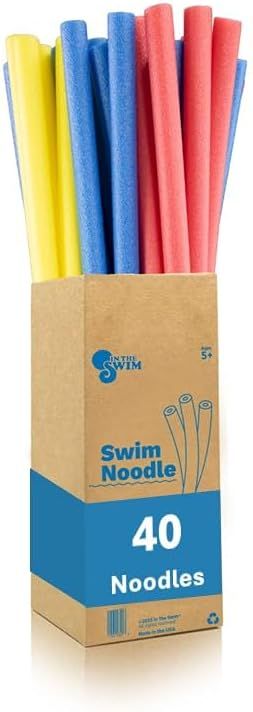 In The Swim Pool Noodles – Soft Large Foam Noodles for Extra Buoyancy - Floating Training Devic... | Amazon (US)