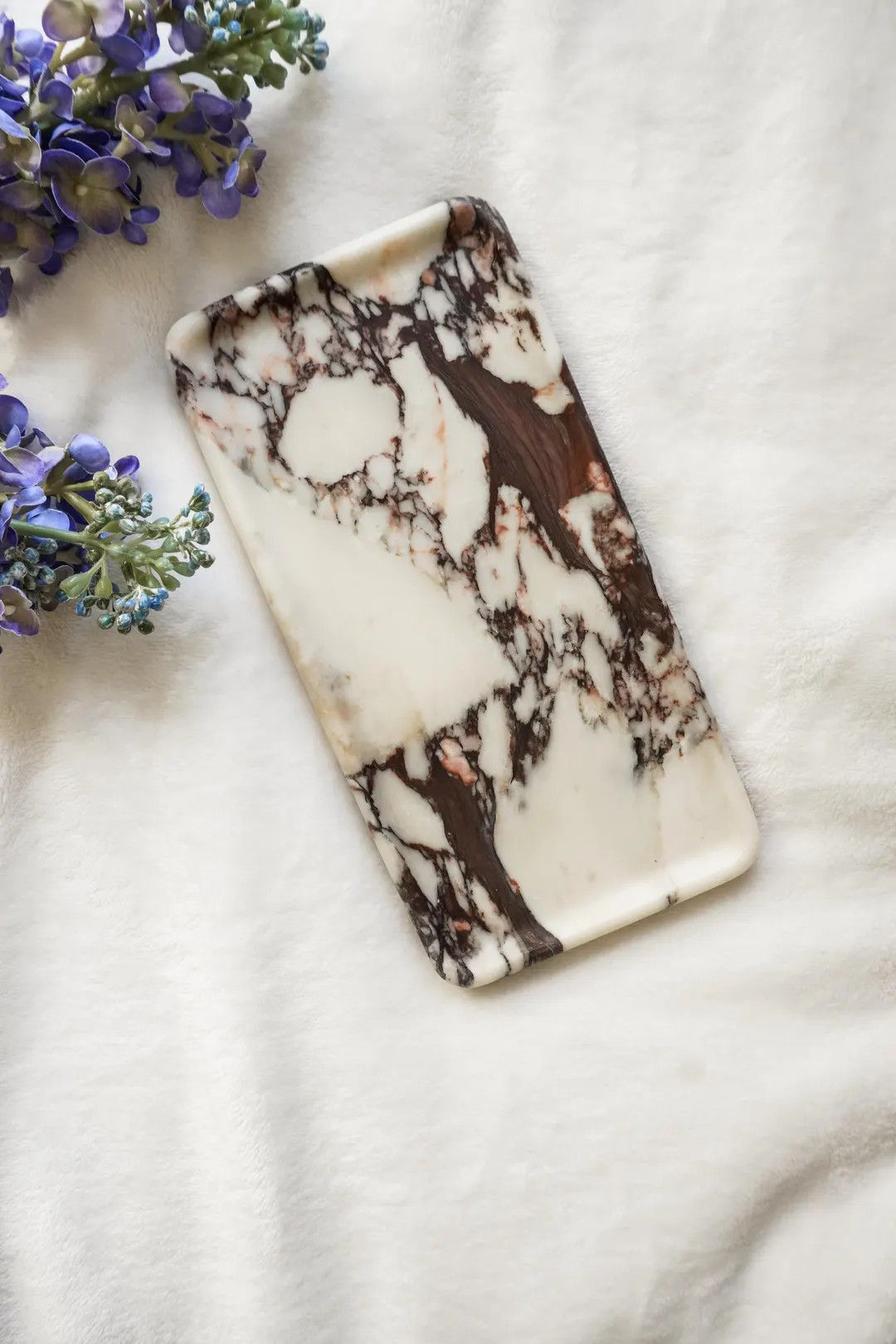 Calacatta Viola Marble Tray,wabi Sabi Vanity Decor,entryway Catchall,jewelry Dish, Decorative Tra... | Etsy (US)