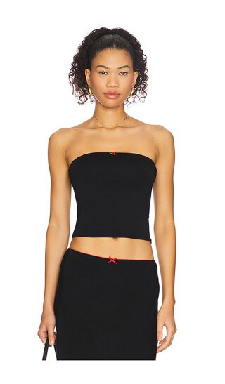 Rat Boi Contour Tube Top in Black. - size S | Revolve Clothing (Global)