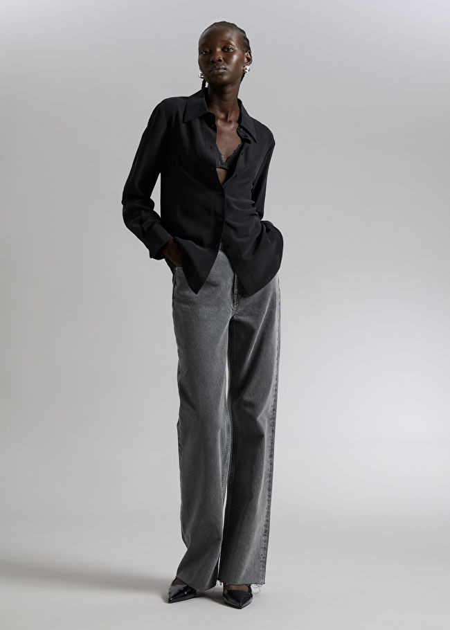 Mulberry Silk Shirt | & Other Stories (EU + UK)