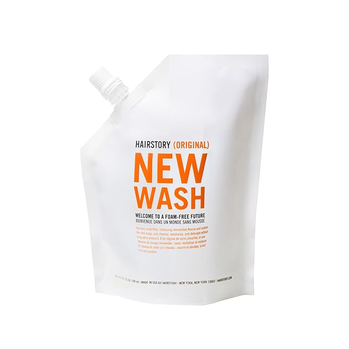 Hairstory New Wash Original, Cleansing Cream for All Hair Types, Shampoo & Conditioner Alternativ... | Amazon (US)