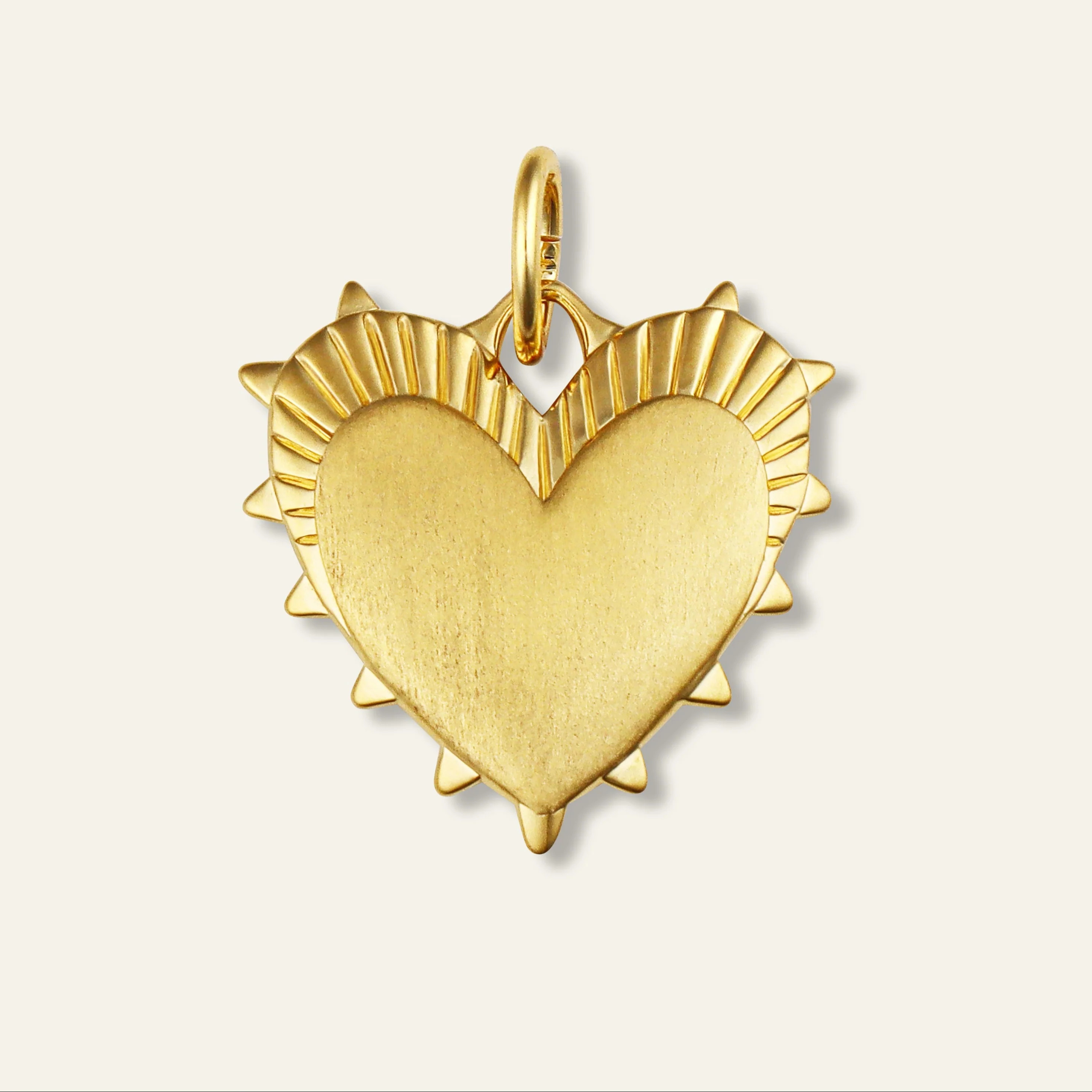 Small Heart of Gold Charm | HART