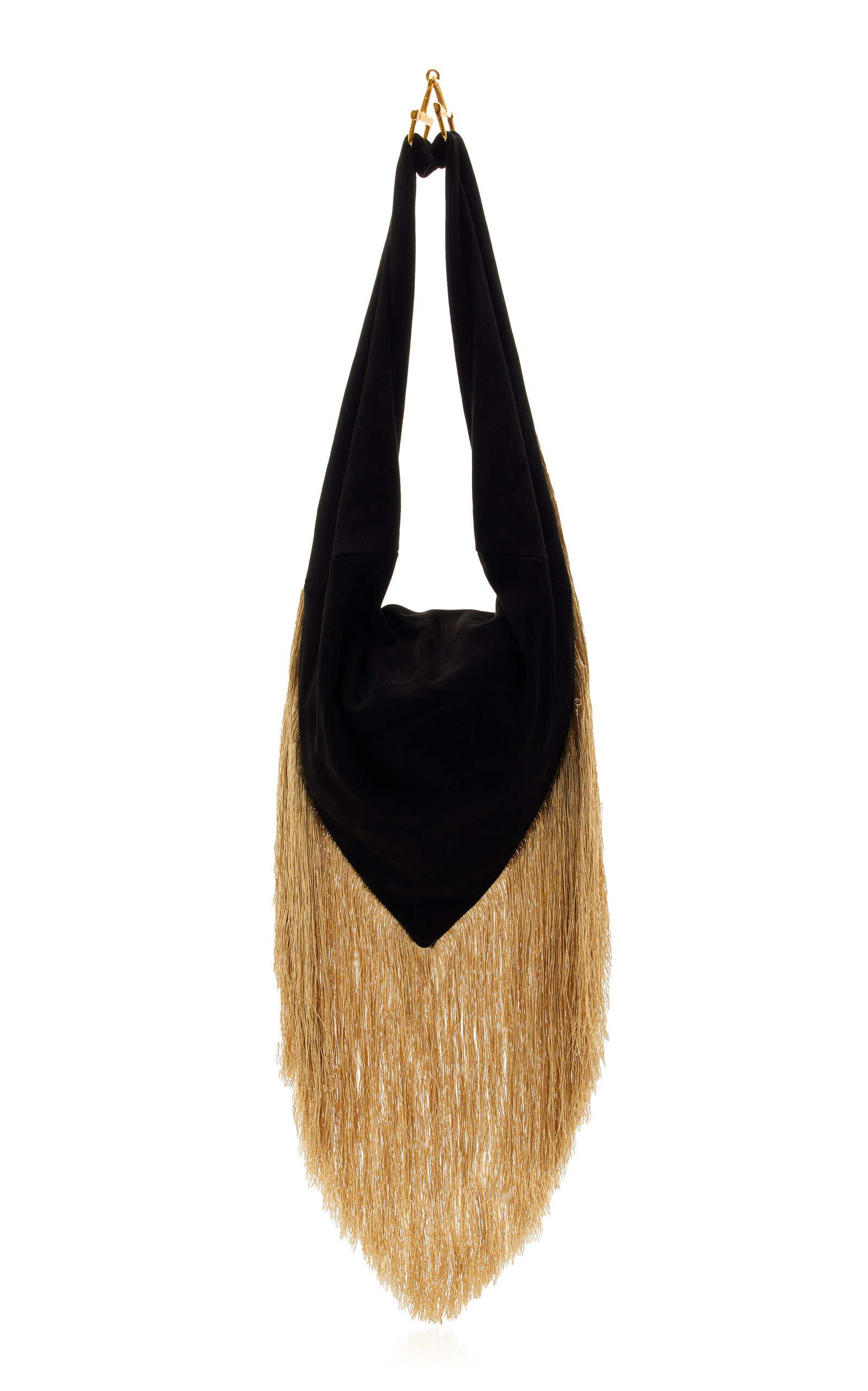 Exclusive Push Medium Fringed Suede Shoulder Bag | Moda Operandi (Global)