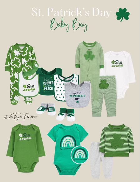 St. Patrick’s Day outfit ideas for baby boy! ☘️ 

St. Patrick’s Day outfits, baby boy outfits, green outfits for baby boy, baby boy onesie 


#LTKSeasonal #LTKsalealert