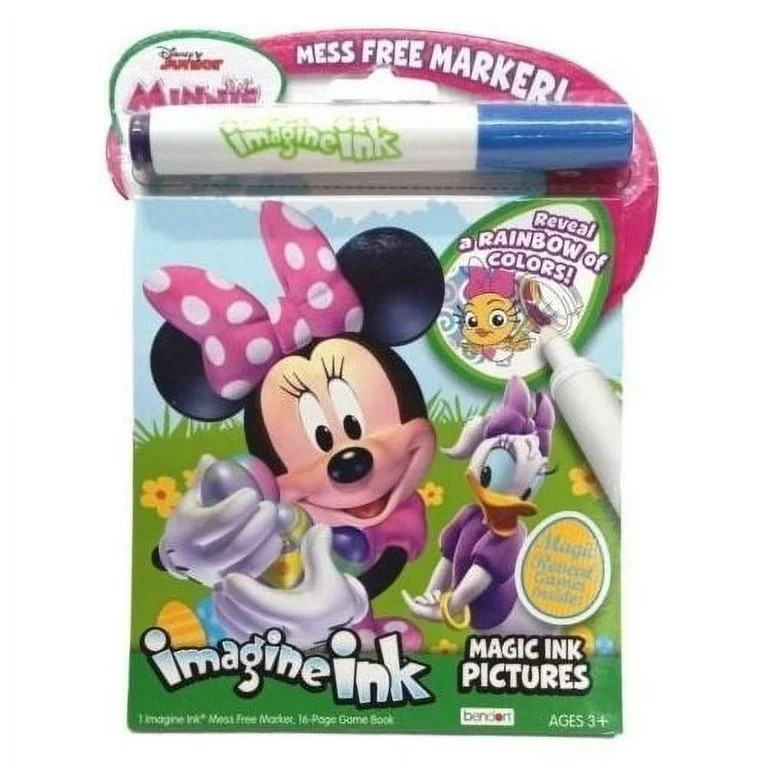 Minnie Mouse  Easter  Imagine Ink Coloring and Activity Book Value Size | Walmart (US)
