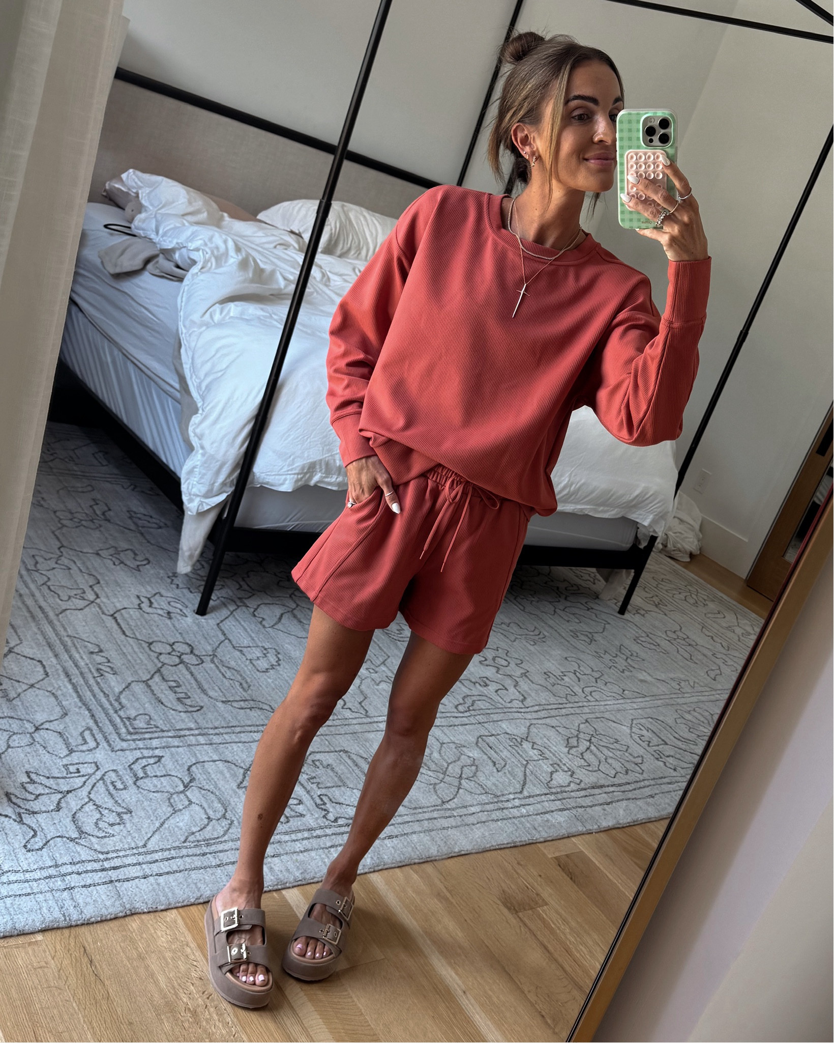 cozy set in such a fun color from @nordstrom! 🤍#nsale #nordstrom #nordstrompartner 