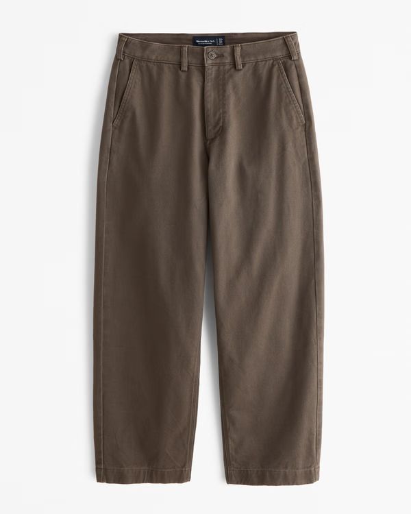 Men's Baggy Chino | Men's Bottoms | Abercrombie.com | Abercrombie & Fitch (US)