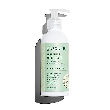 Lovesong Beauty Ultralush Conditioner. Natural, Vegan, Cruelty-Free. (8 FL OZ) | Amazon (US)