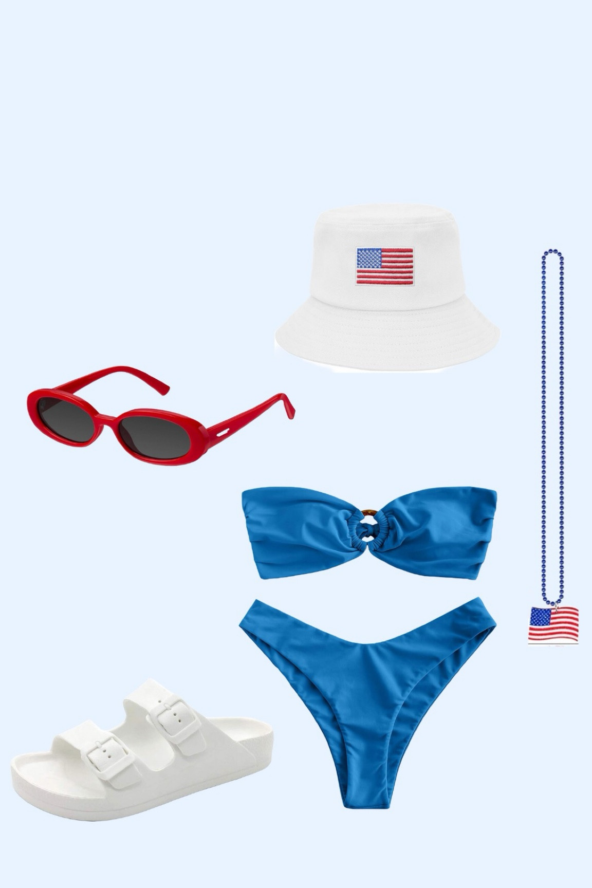 Fourth of July outfit ideas!! These will all be here before the 4th! 

#LTKSeasonal #LTKSwim #LTKSummerSales