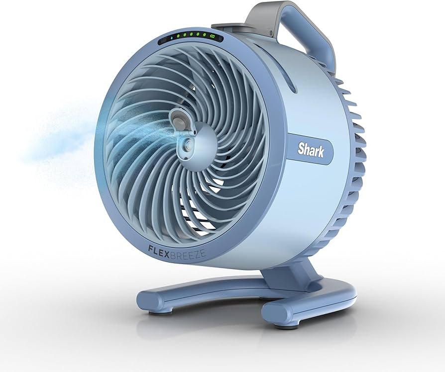 All-New Shark FlexBreeze HydroGo Pro Fan, Indoor & Outdoor Powerful Cooling Fan with Dry-Touch Mi... | Amazon (US)