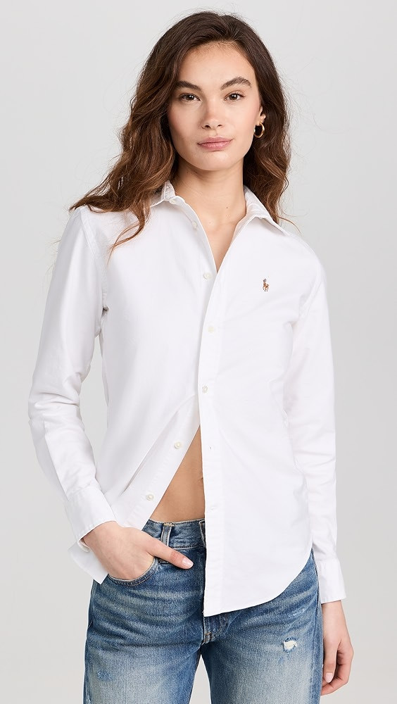 Polo Ralph Lauren Cotton Oxford Long Sleeve Buttondown | Shopbop | Shopbop