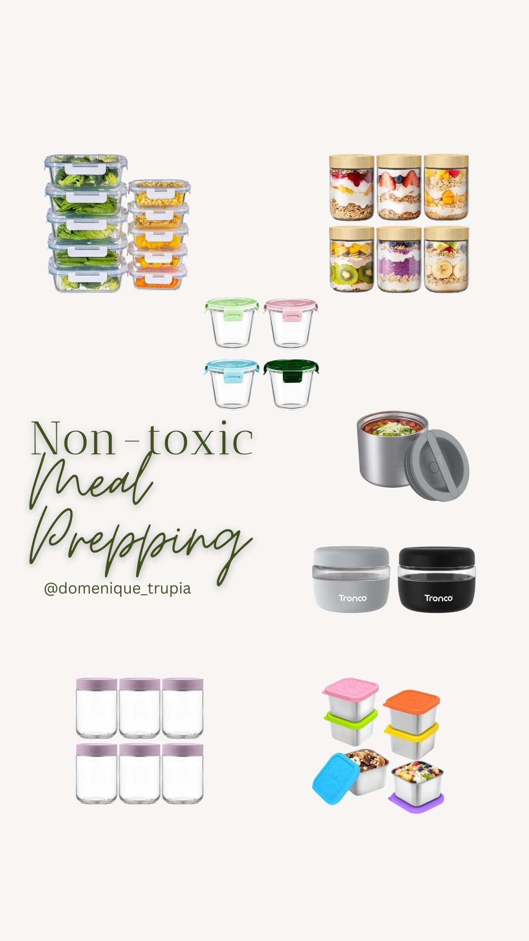 Non toxic containers for meal prepping 

Glass containers, glass storage containers, glass jars, glass food containers, non toxic food storage, meal prepping, meal storage 

#LTKfoodie #LTKHome #LTKSeasonal